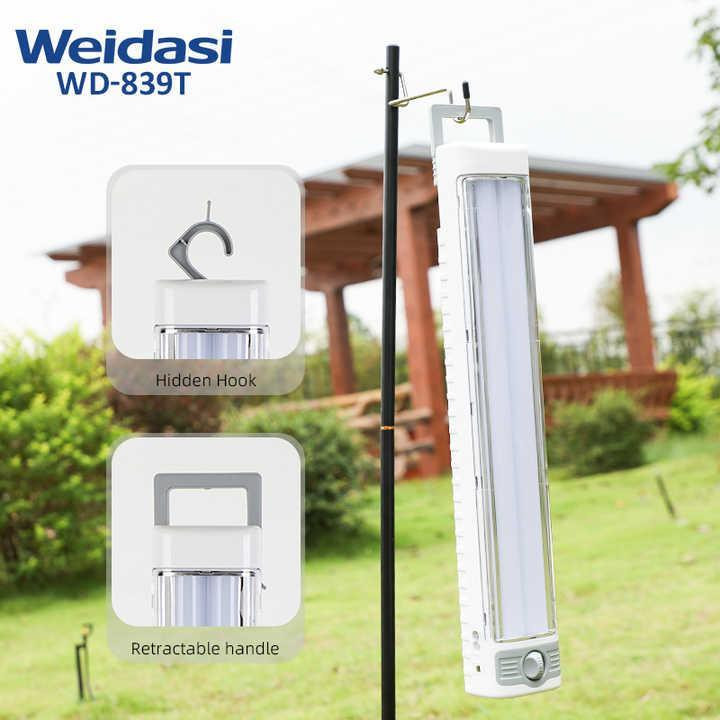 ویداسی WD-839T: چراغ اضطراری LED قابل حمل با دوام بالا